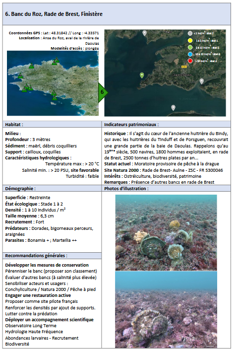 Lire la suite à propos de l’article Banc du Roz, Rade de Brest, Finistère